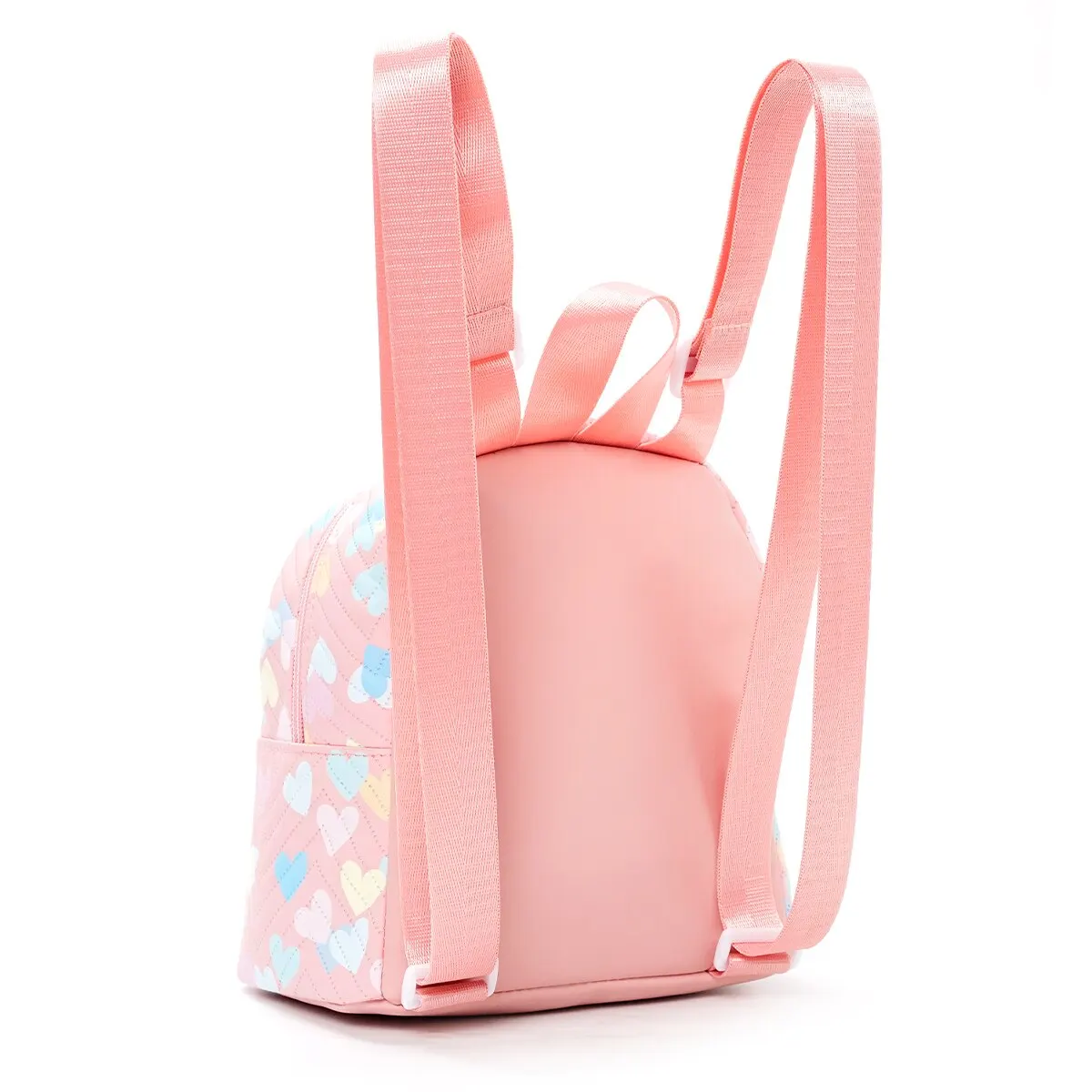 Ladies Mini Pink Heart Fashion Backpack