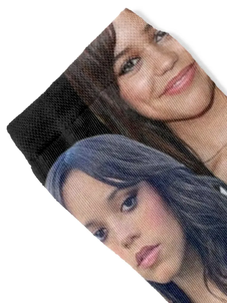 jenna ortega photo collage Socks happy anti-slip men cotton high quality Socks Men Women's