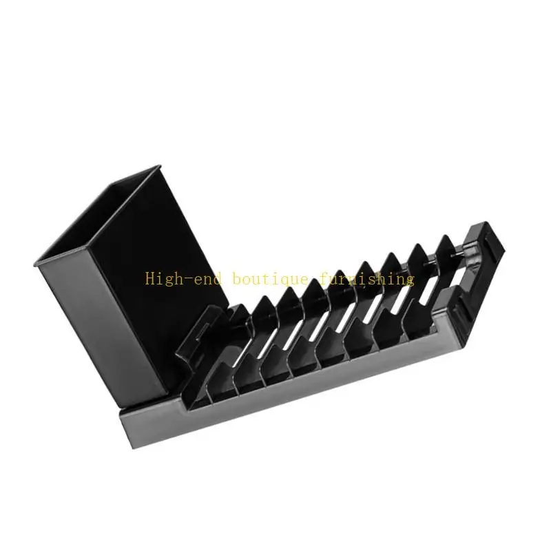 

L9NB Compact Dish Storage Rack Drying Stand with Drain Outlet for Small Kitchen