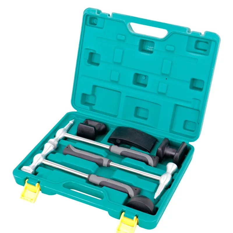 

Wholesale high quality 7pcs aluminum plate metal hammer set car body dent repair hammer tool