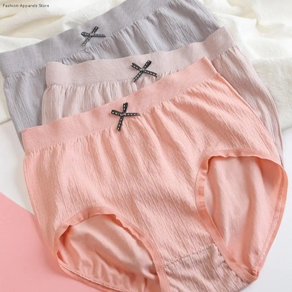 

5Pcs Sweet Low Waist Women Panties Set Underwear Female Lingerie Ruffles Briefs Graphene Crotch 5PCS Bow Underpants Girls Women