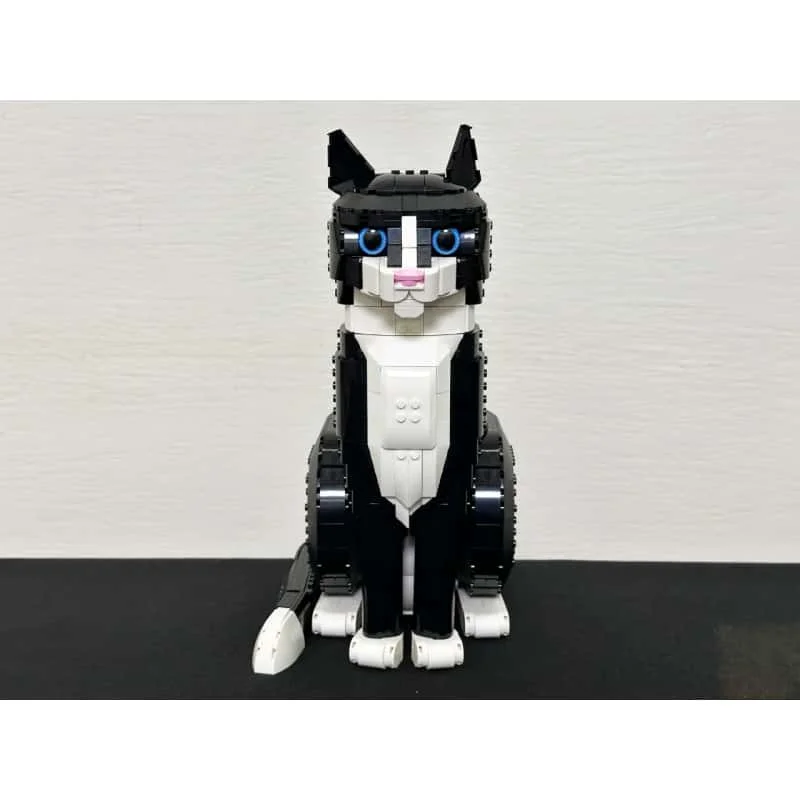 

Новые строительные блоки в форме кошки, строительные кубики в виде животных, креативные конструкторы, подарки на день рождения, 1710 шт.