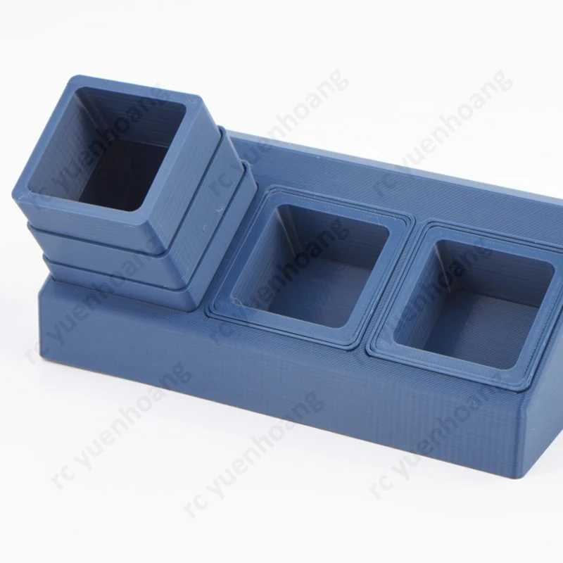 1PCS Model Anti-overturn Bottle Holder Assembly Glue Panel Line Fluid Anti-tip Base Accessories 3D Printed Collection Toy Tool