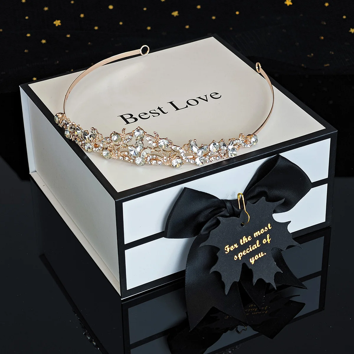 أزياء تألق حجر الراين تاج اليومي تيارا الزفاف غطاء الرأس مجوهرات الزفاف إكسسوارات الشعر للنساء #5