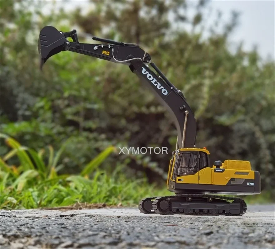 1/32 For Volvo Excavator ECS3500 Engineering Truck Diecast Model Toys Car Gifts Toys Hobby Display Collection Ornaments