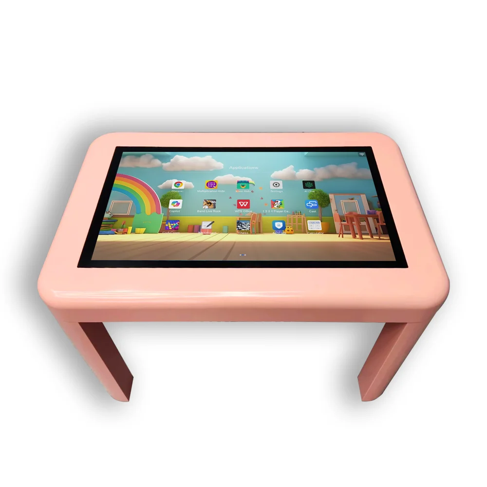 

Poling Android 43 Inch All In One Touch Screen Coffee Table Game Interactive Capacitive Touch Screen Table For Kid