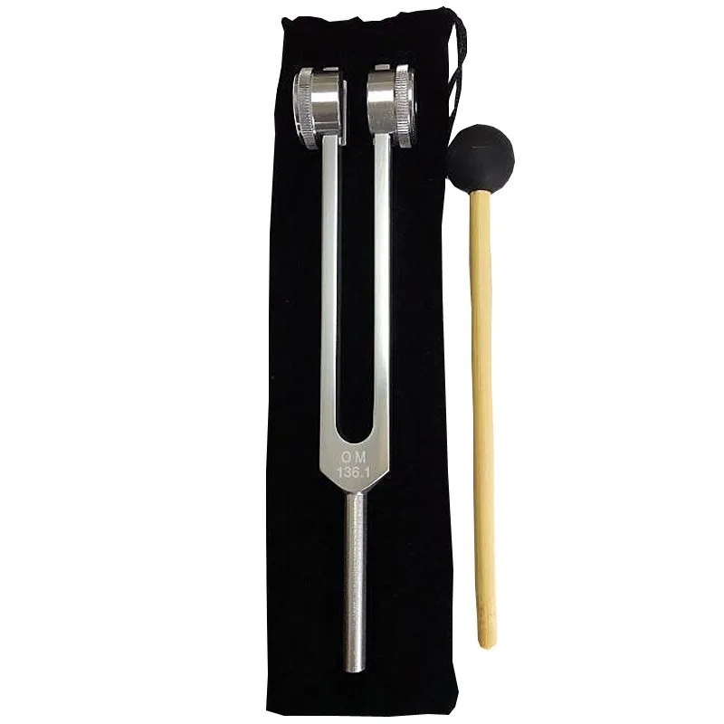 Tuning Fork Om 136 1hz Medical Therapeutic Diapason Schumann Resonance Tuning Forks for Healing Chakras Harmonizer Accessories