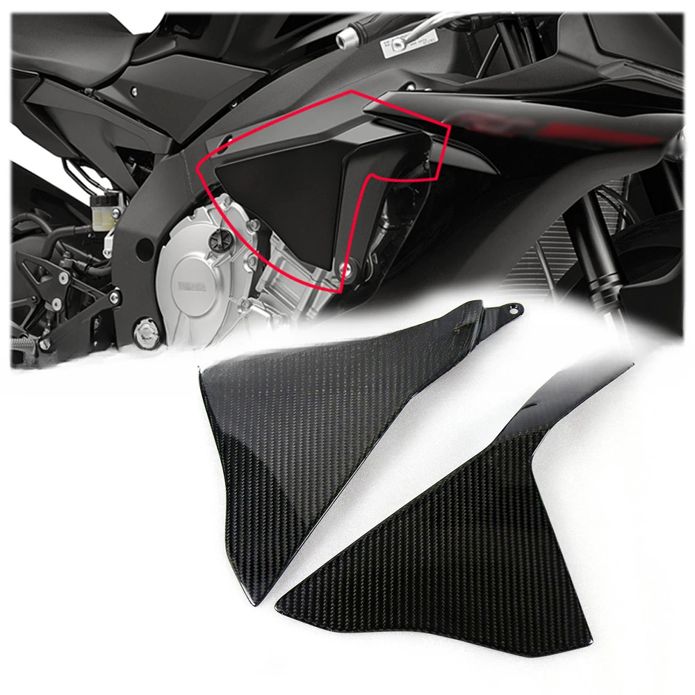 For Yamaha YAMAHA R1 R1M Motorcycle Accessories Carbon Fiber Body Side Panel Body Housing 15-18