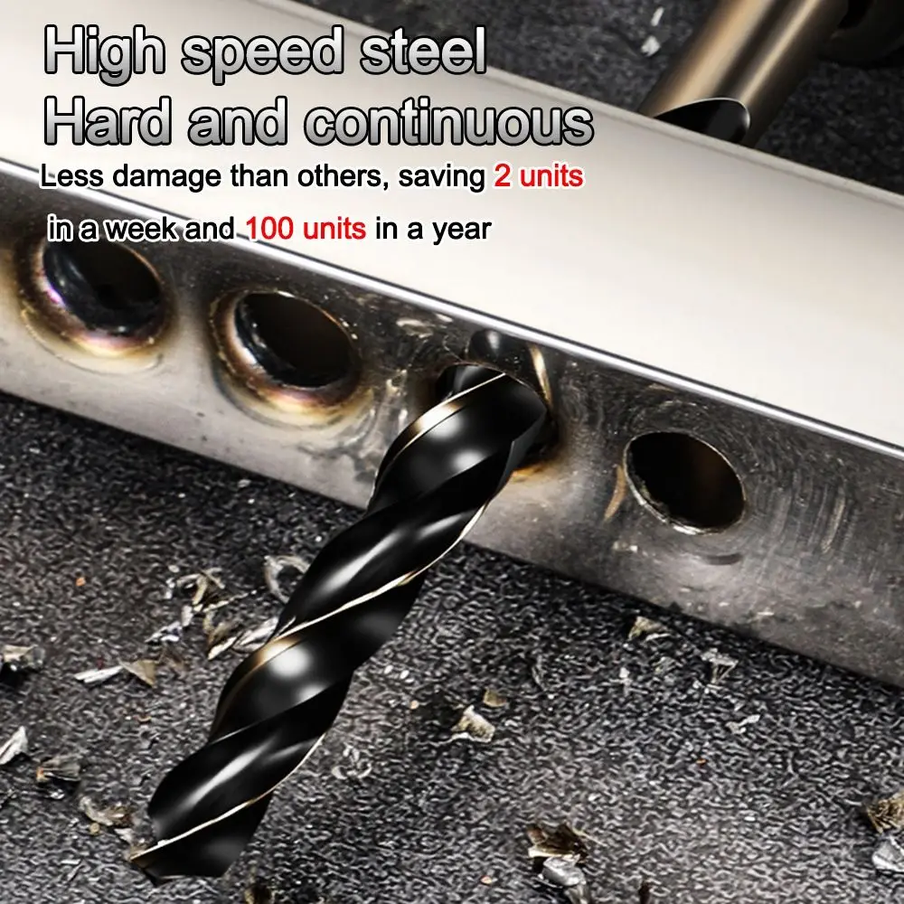 Duurzaam Hex Shank Spiraalboor Set Hoge Snelheid 1.5mm-12mm Hout Metaal Gat Boor boren Tool Power Tools Accessoires