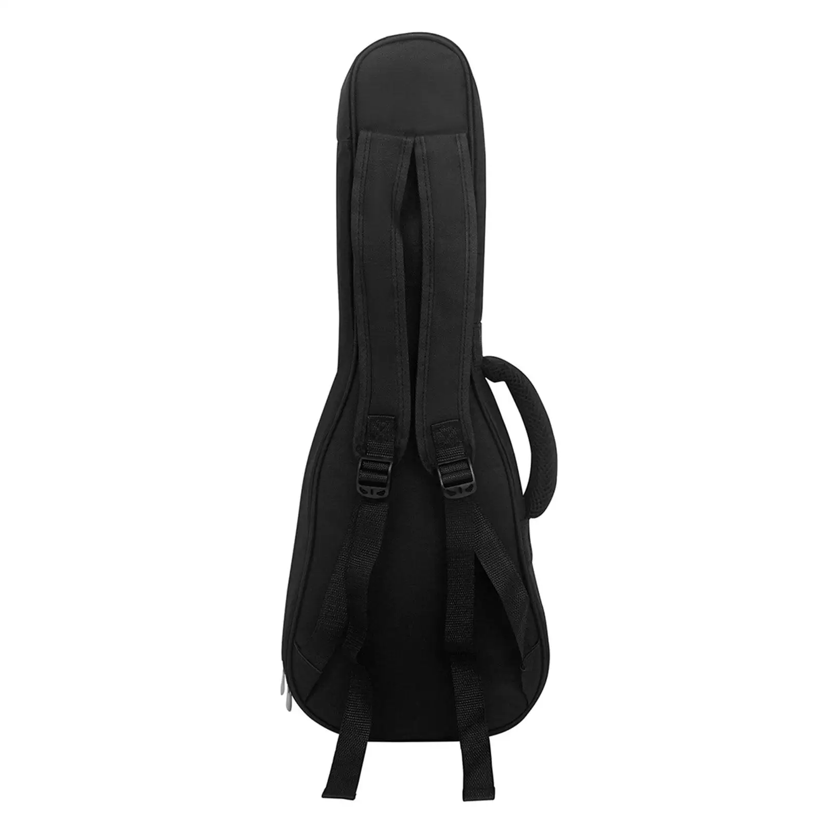 Bolsa para ukulele de pano oxford de 23 polegadas, bolsa leve para transporte de ukulele com bolsos, mochila para ukulele para presentes de viagem ao ar livre