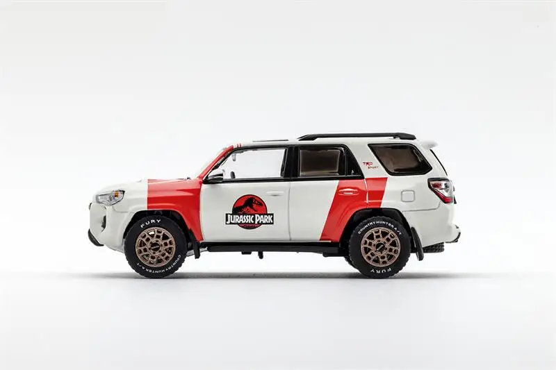 GCD 1:64 4Runner N280 LHD Park / Red Diecast Model Car