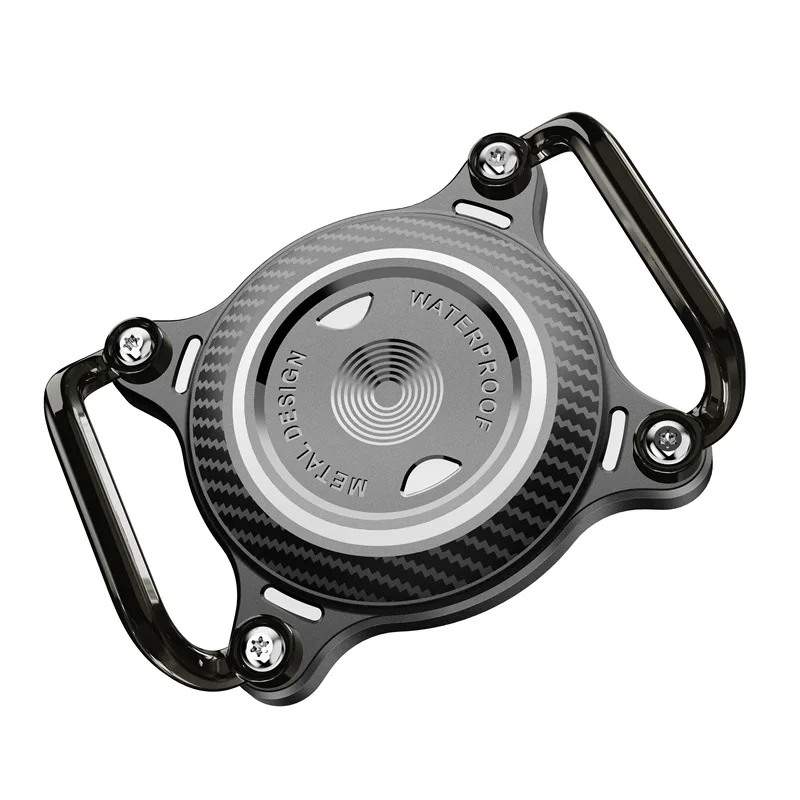 Eayburst AirTag-Halter für Hunde und Katzen, Airtag-Hülle mit Metallschnalle, Aluminiumblech, wasserdichte Abdeckung für Apple Air Tag-Halsband – Detail 15