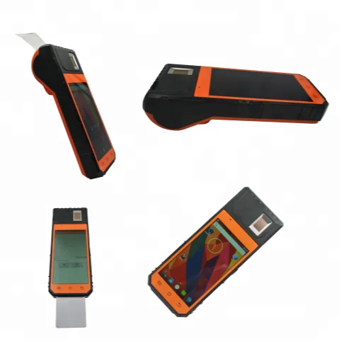 

HFSecurity, сертифицированный ФБР, беспроводной сканер штрих-кода android с термопечатью