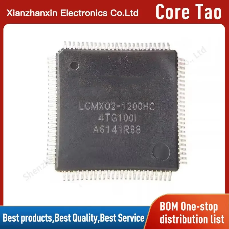 1PCS/LOT LCMXO2-1200HC-4TG100I LCMXO2-1200HC-4TG100C LCMXO2-1200HC  QFP100 Programmable logic chip