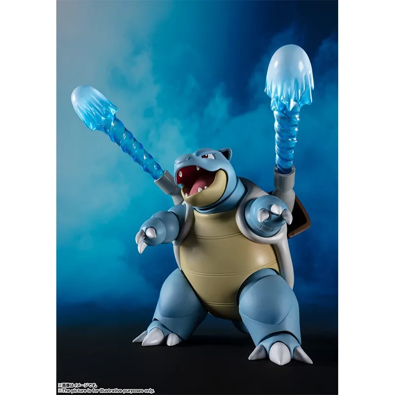 BANDAI Bandai SHF Super Mobile Pokémon Pokemon Figure Toy, Water Arrow Turtle