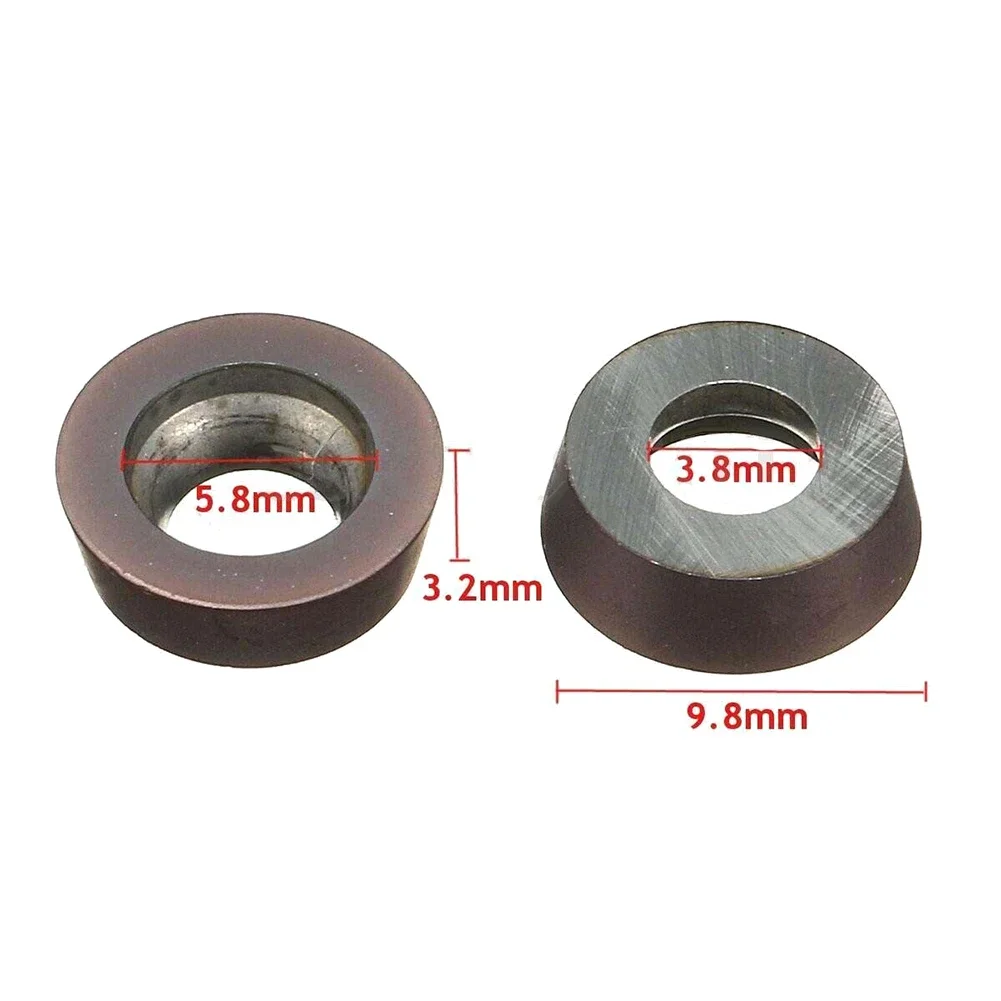 20pcs RPMW1003M0 Lathe Insert Set Carbide Insert Milling Insert For Lathe Milling Tool For Semi-finishing And Finishing