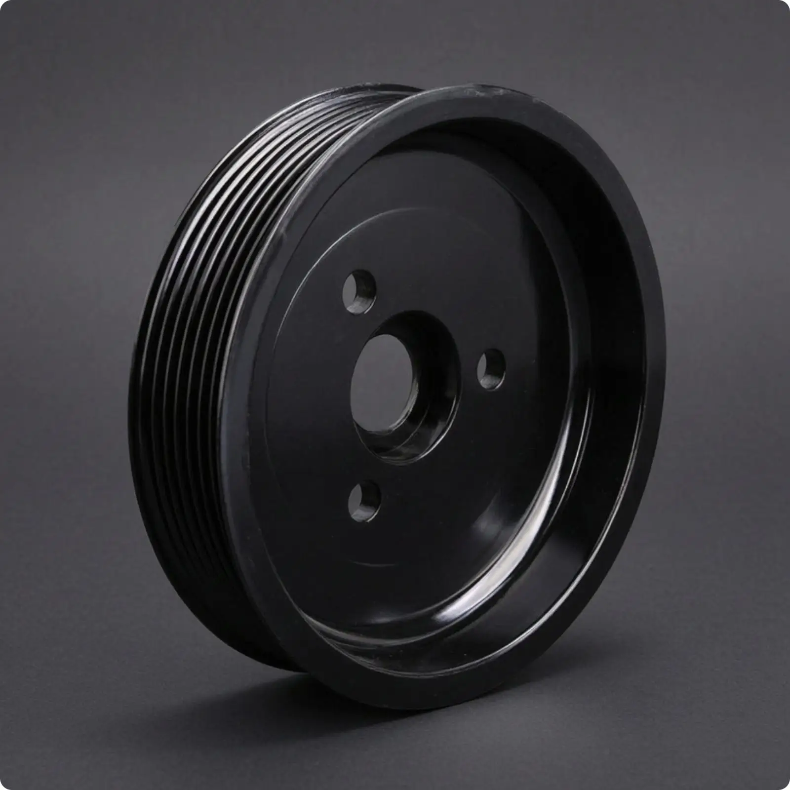 Drive Belt Pulley Power Steering Pump Pulley ABS Plastic Round Multi Groove for SUV and Sedan 3.0 3.6 4.8L Engine 94814701901