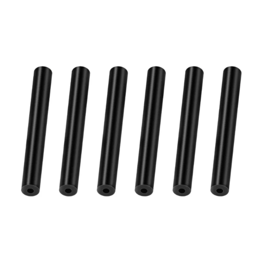 Sun Visor Repair Tubes 6 Pack Compatible with For Jeep For Wrangler JK and JKU 2007 2017 Driver and Passenger Side Replacement