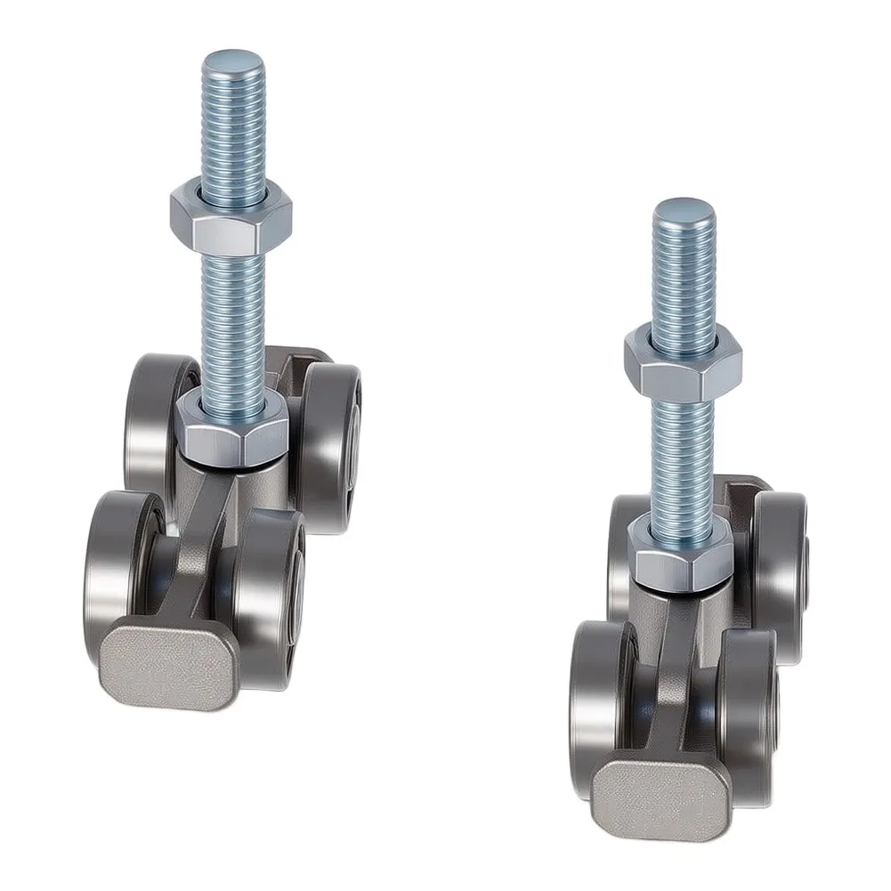 Garage Door Parts Silent Rollers Garage Door Installation Reduced Maintenance Trolley Rollers Machine Garage Door