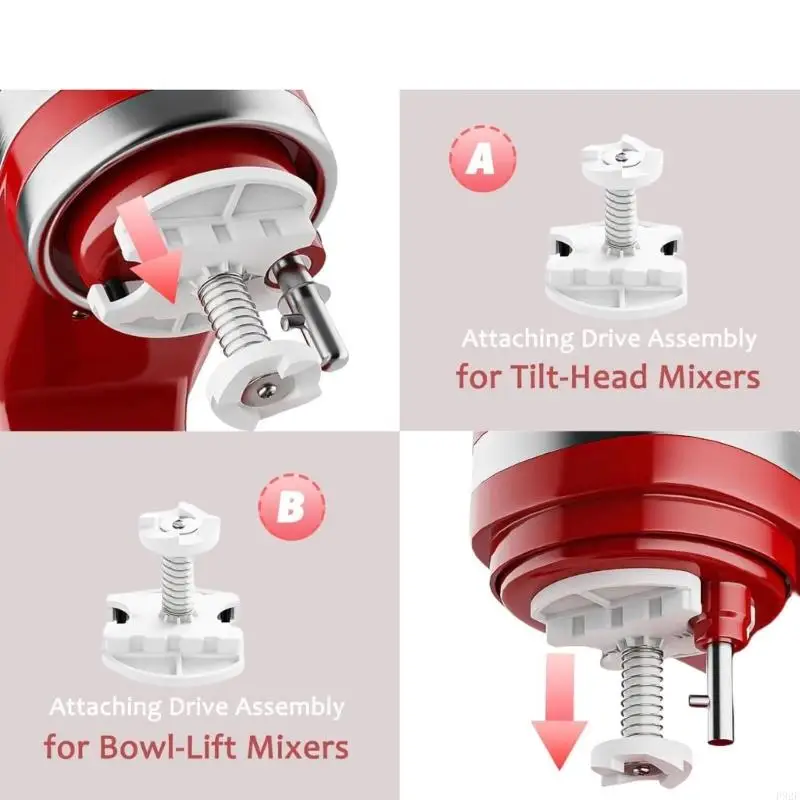 F92f مرفقات صانع الآيس كريم المخلوطات آيس كريم مزج الملمس البلاستيكي حامل مناسبة لنماذج 4.5QT 5QT 6QT