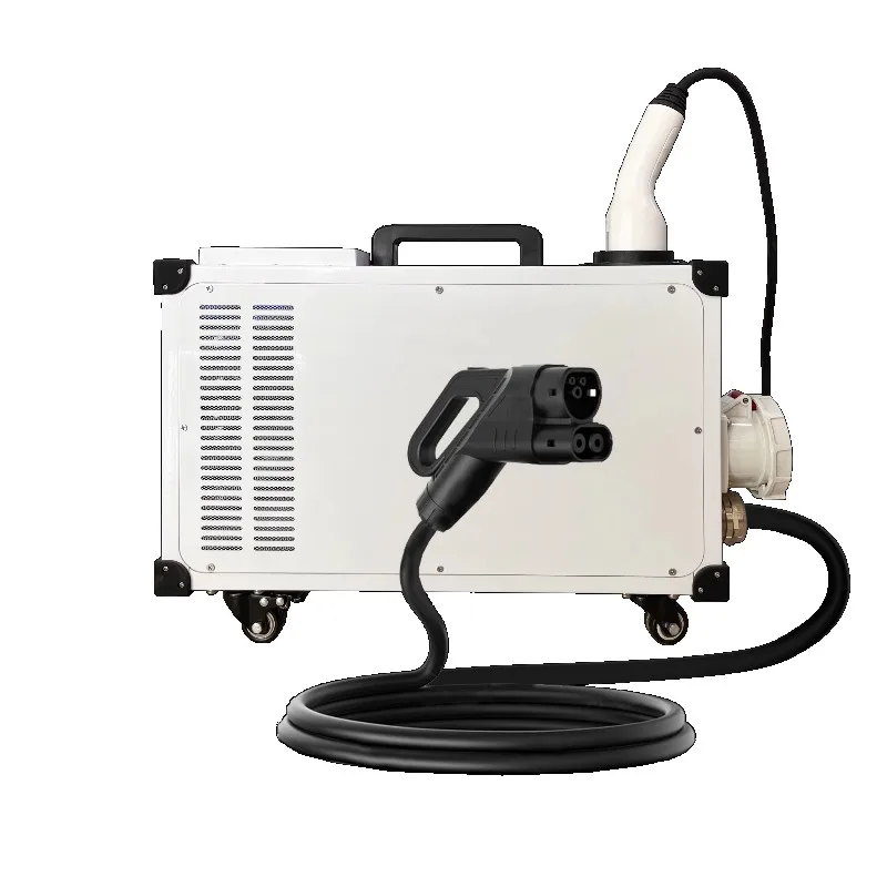 2025 Portable 7kW 15kW 20kW Fast EV Charger GBT/CCS2/Chademo DC for Electric Cars New TA-DC-MD Retrofit/Upgrade