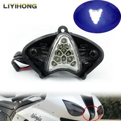 For KAWASAKI ZX-6R ZX6R 2007 2008 Headlight Headlamp Fog Lamp Front Head Light LED Front center light