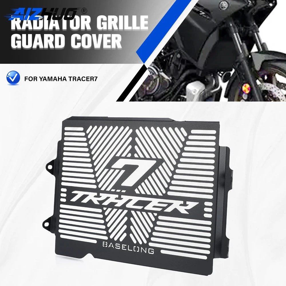 

Tracer 7 GT Motorcycle Accessories Radiator Grille Guard Cover Protector For YAMAHA Tracer7 Tracer 7GT 2016-2023 2024 2025 2026