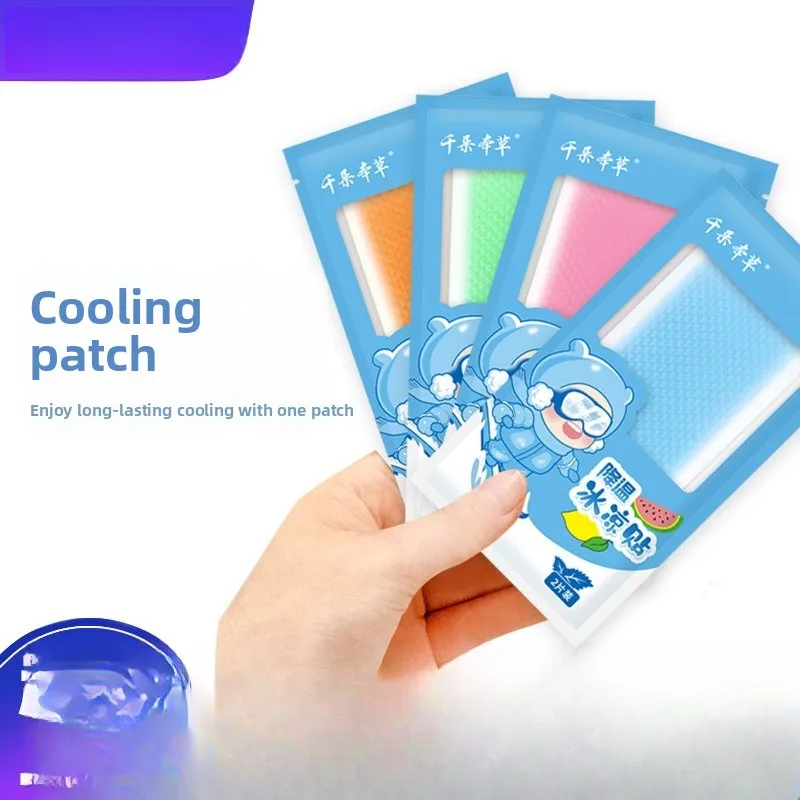

Color Changing Cooling Patches for Summer Heat Relief, Temperature Sensitive Phone Cooler & Skin Soother