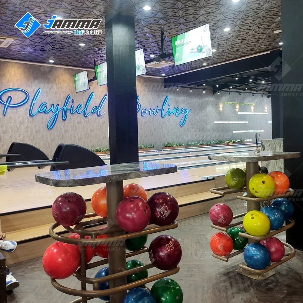 New bowling alley 6-8 bowling lanes equipment Adult Children bowling machine - view 3