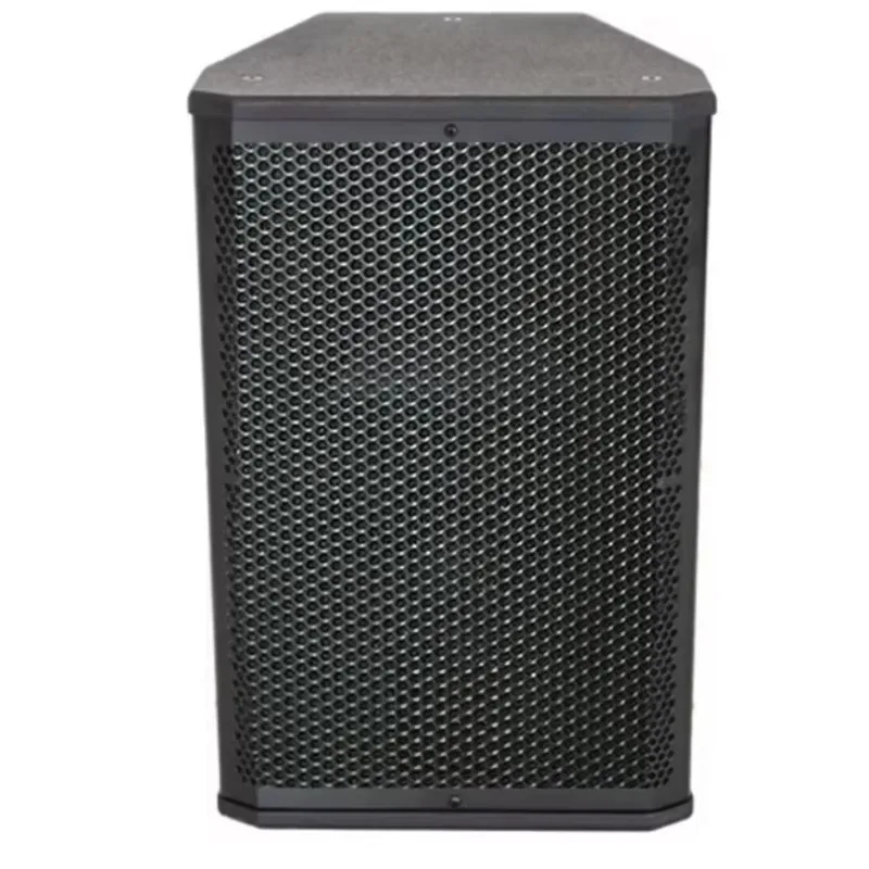High-End Full Range Passive Single 10 Inch Speaker 8Ω with Wood Metal Shell for Concerts Stages Outdoor Events