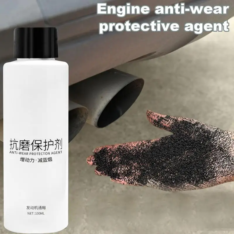 Engine Oil Additive 100ML Anti-Friction Engine Oil Additive Advanced Friction And Stiction Eliminator For Lawn Mower Generator