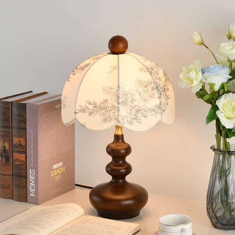 TYLA Contemporary Creativity Table Lamp American Retro Art Living Room Study Villa Hotel Bedroom LED Bedside Desk Light