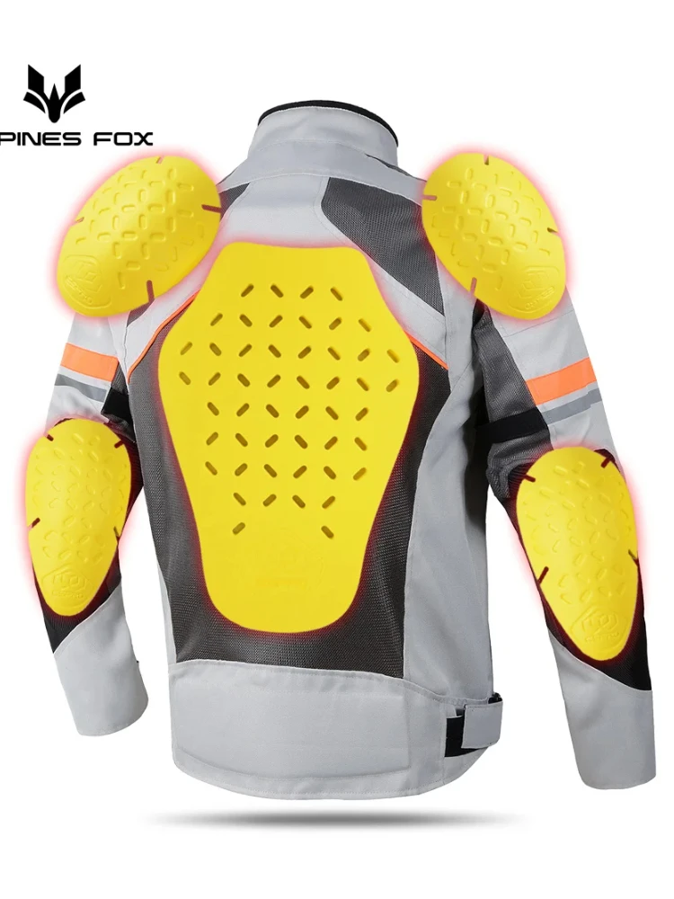 Veste d'armure de moto universelle, protection arrière, épaulettes, coudières, Anti-choc, accessoires de veste d'armure de moto