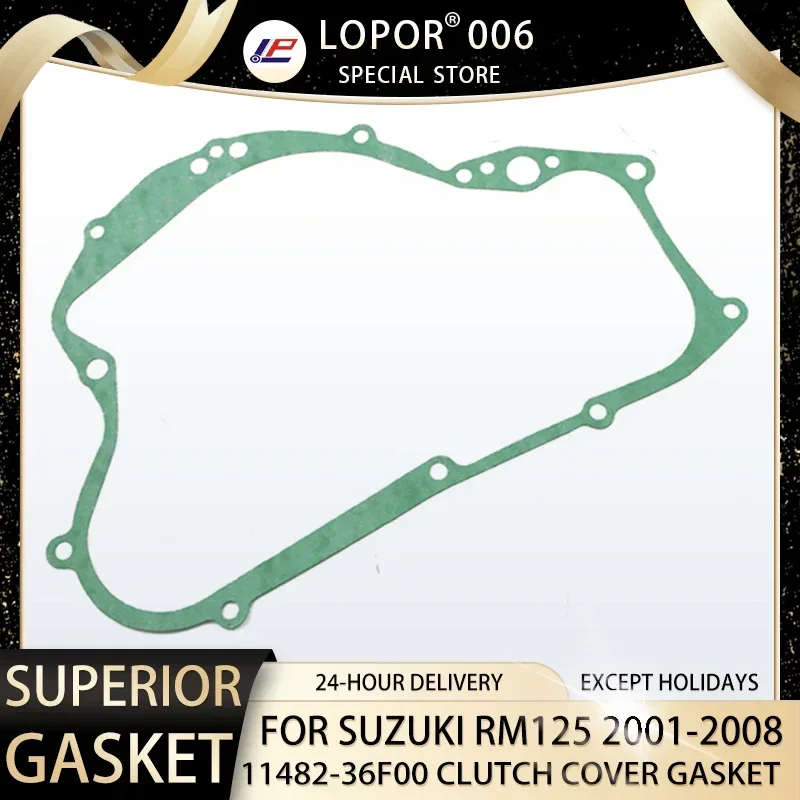 

Уплотнитель сцепления мотоциклетного двигателя LOPOR для SUZUKI RM125 2001-2006 RM 125 11482-36F00