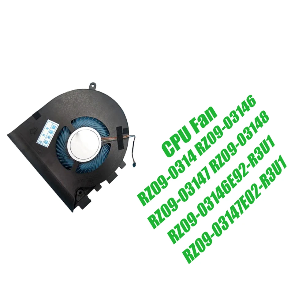 For RAZER For Blade Pro 17 RZ09-0314 RZ09-03146 RZ09-03147 RZ09-03148 RZ09-03146E92-R3U1 RZ09-03147E02-R3U1 DC5V 2.25W CPU Fan