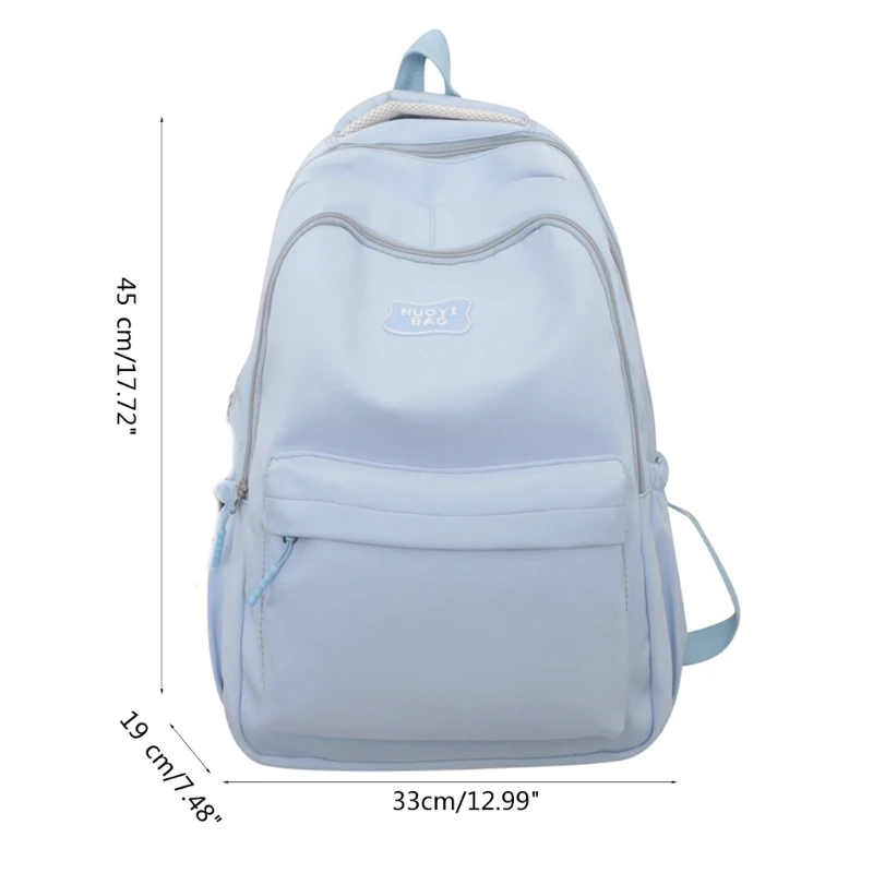 Mochila escolar informal nailon para adolescentes, niñas y mujeres, bolso escolar viaje, bolsas para libros