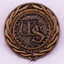 British Progressive Rock Supergroup Enamel Pin Vintage Music Album Badge Brooch Fans Gift