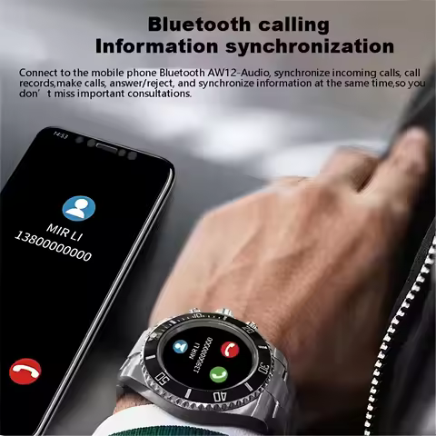 AW12 Smart Watch Men Bluetooth Call Message Display Custom Dial Heart Rate Blood Pressure Sports LED Noctilucent Smartwatch AW13
