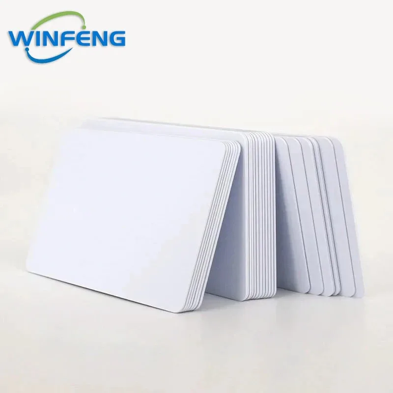 100pcs Direct Printing NFC NTAG215 Chip Inkjet PVC White Cards Proximity 13.56MHz Contactless Smart Card for Epson Printer