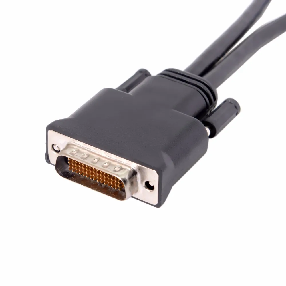 CYSM Female Splitter Extension Cable  Rgb For Pc Dual 15pin Male Graphics Card To Dms-59pin Vga