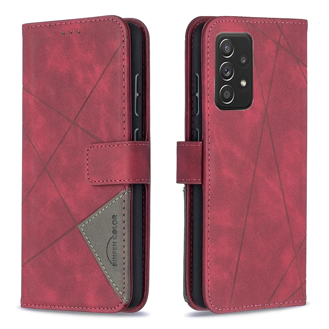 Wallet Card Magnetic Flip Leather Case For Samsung Galaxy A05s A14 A15 A34 A35 A52 A53 A54 A55 S24 Ultra S23 Plus S22 S21 S20 FE