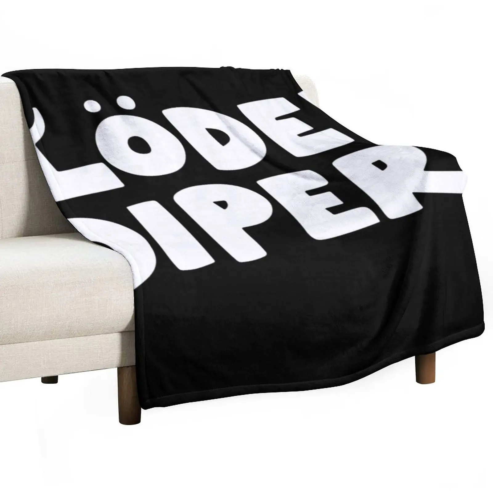 Loded Diper Throw Blanket Weighted Soft Beds Stuffeds Summer Beddings Blankets