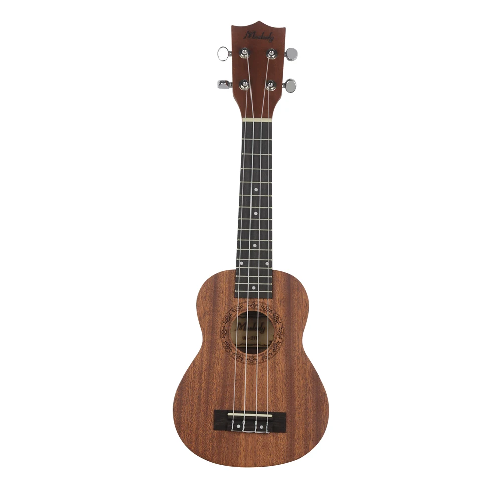 

Muslady 21 Inch Ukulele Solid Wood Smooth Plucked Musical Instruments Ukulele Performance Beginner Teaching Smooth Hawaii Guitar