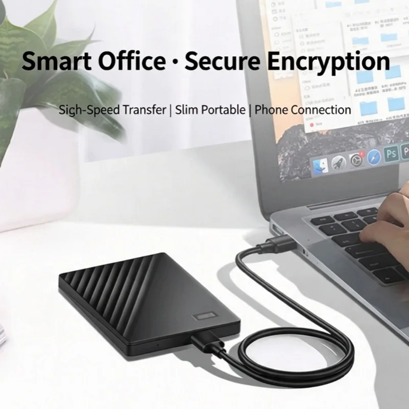 Western Digital My Passport USB 3.0 Portable External Hard Drive, 2TB High Capacity