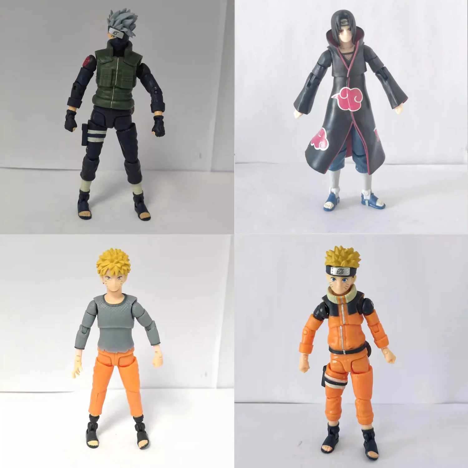 Original Bandai Japanische Anime Naruto 4-Zoll Lose Actionfigur