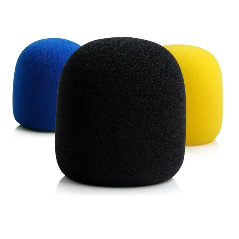 Universal Windscreen Cover Foams Sponge Mic Grille Cover Microphone Cover Foam
