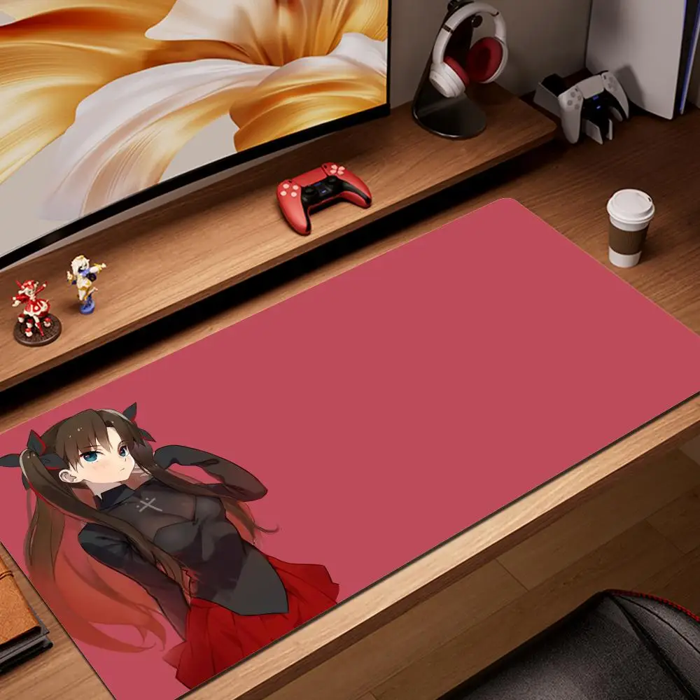 

1pc Anime Fate Grand Order T-Tohsaka Rin Mouse Mat Desk Mat Gaming Accessories Prime Gaming XXL Keyboard Pad Padding Mat
