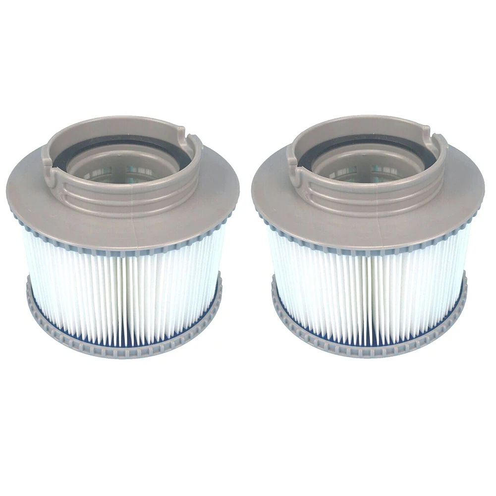

Inflatable Spa Filter Cartridge Compatible with for MSPA FD2089 Effective Filtration 2 Packs for Prolonged Use