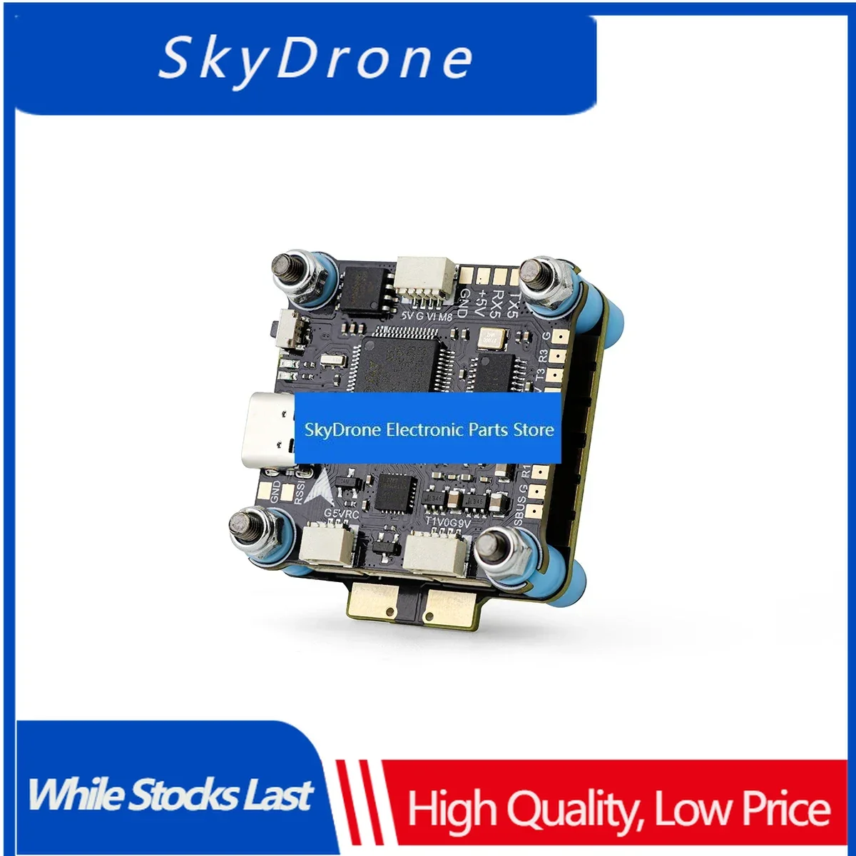 SkyDElFor HGLRC SPECTER F460 Stack F405 V2 FC ICM42688 60A ESC For FPV Freestyle Racing
