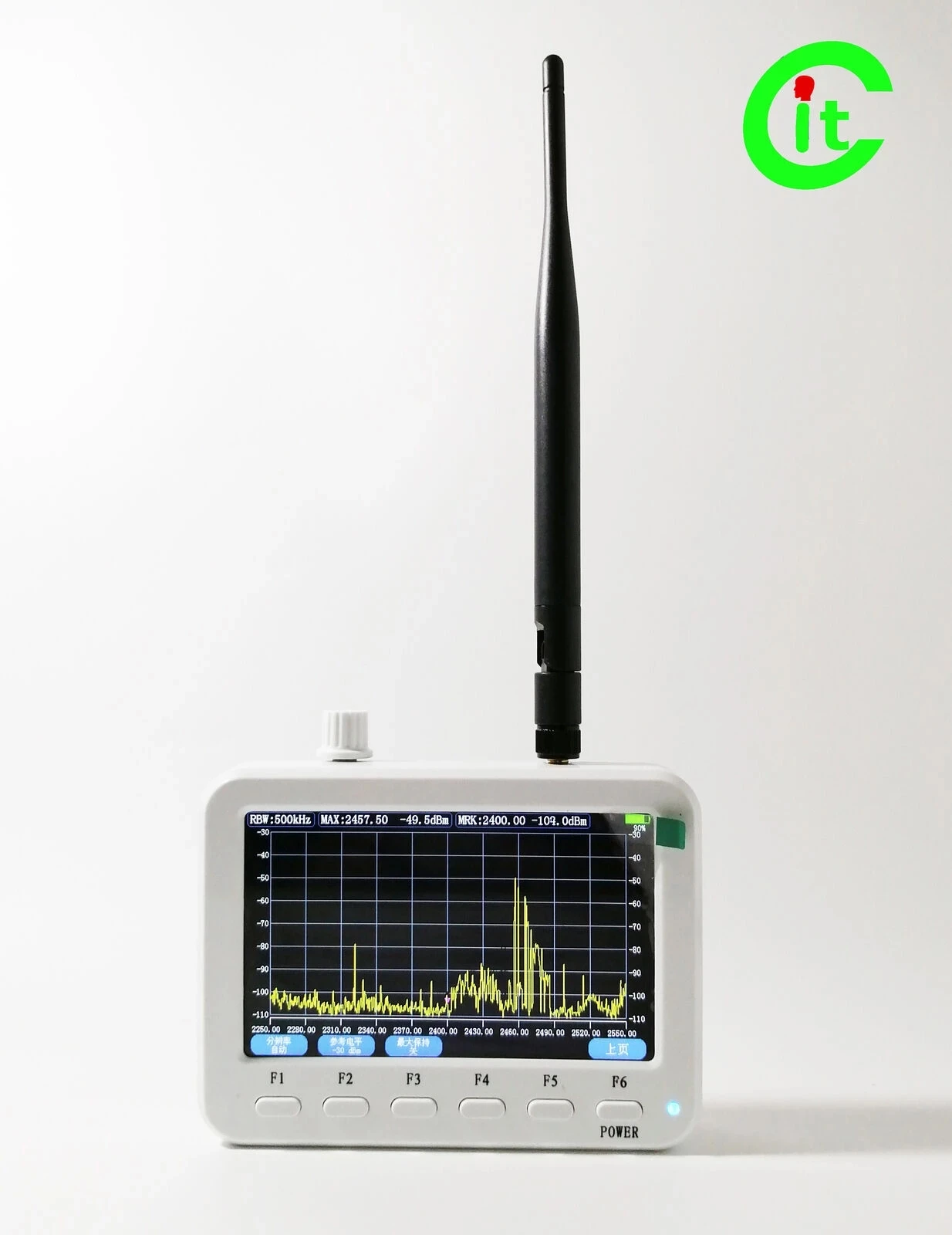 XT-360-AT Portable Spectrum Analyzer Signal Measuring Instrument 30MHz~6000MHz 30MHz~6GHz Mircro USB Interface PC Connect